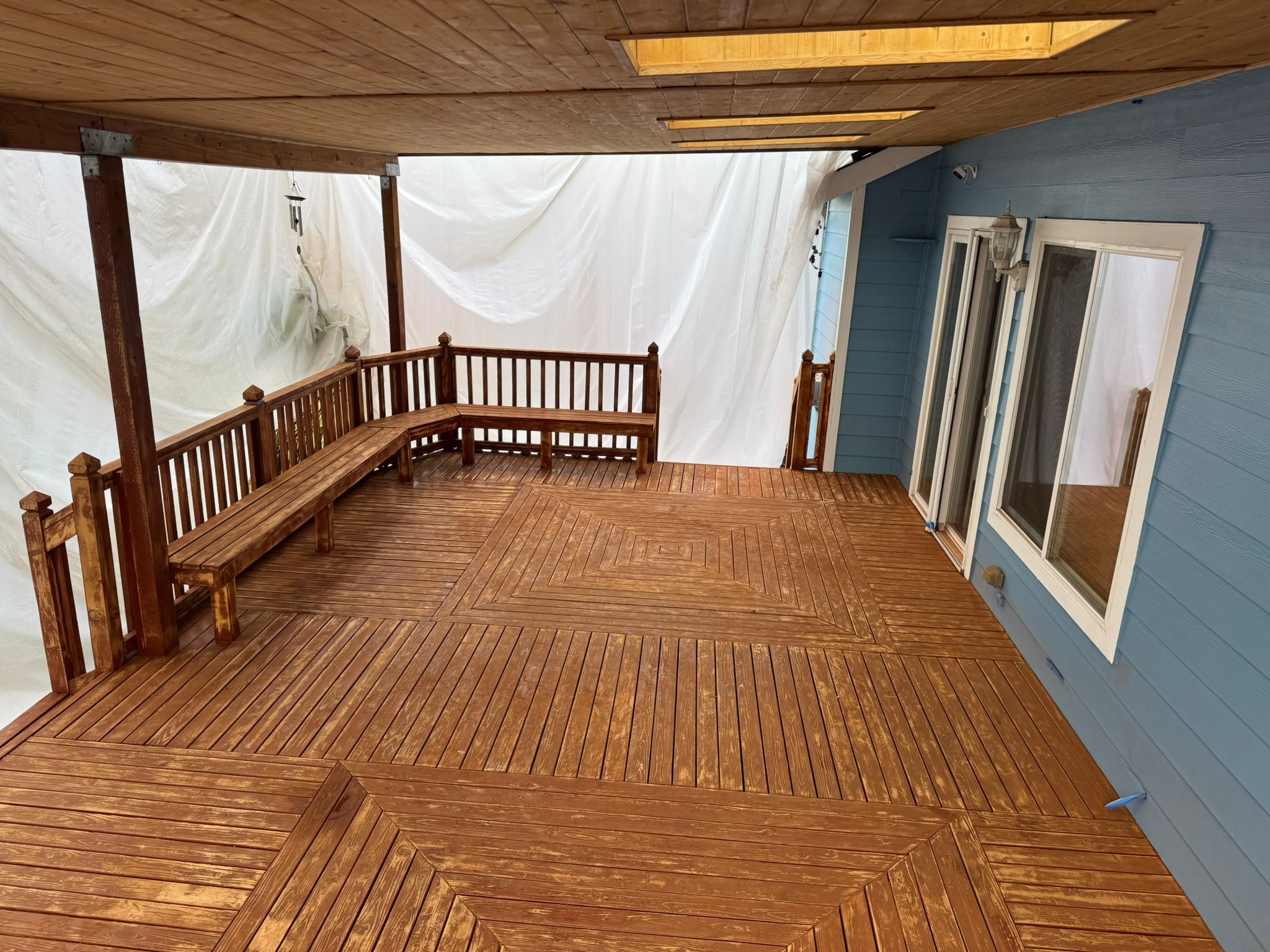 Interior living room repaint in Renton, Washington by Torres Remodel